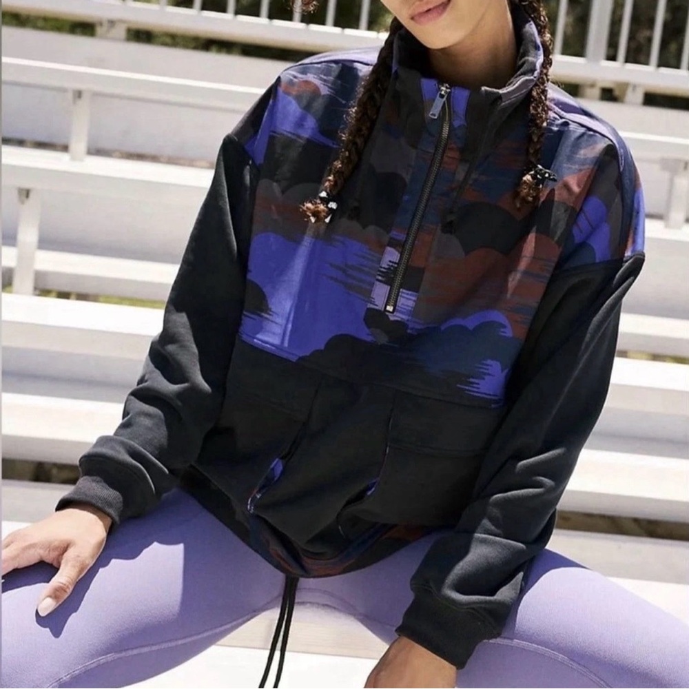 Free People FP Movement Daybreak Sweatshirt Jacket Large